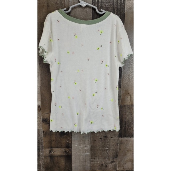 Girls Arizona Jeans Company Heart Short Sleeve Shirt Size Large - Picture 4 of 5